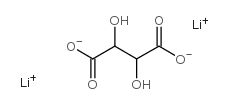 酒石酸氢锂结构式