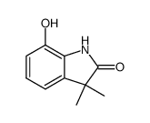 2H-Indol-2-one,1,3-dihydro-7-hydroxy-3,3-dimethyl-(9CI)结构式