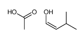 acetic acid,3-methylbut-1-en-1-ol结构式
