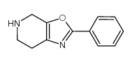 2-苯基-4,5,6,7-四氢噁唑并[5,4-c]吡啶结构式