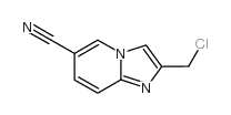 2-(氯甲基)咪唑并[1,2-a]吡啶-6-甲腈结构式