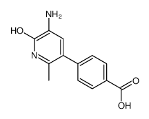 4-(5-amino-2-methyl-6-oxo-1H-pyridin-3-yl)benzoic acid Structure