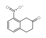 8-硝基-3,4-二氢萘-2(1h)-酮结构式