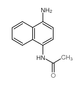 N-(4-氨基-1-萘)乙酰胺结构式