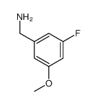 3-氟-5-甲氧基苄胺结构式