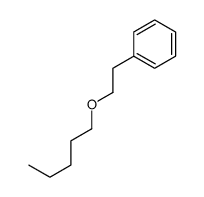 [2-(pentyloxy)ethyl]benzene结构式