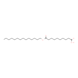 tetradecyl hydrogen sebacate结构式