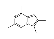 (9CI)-1,3,6,7-四甲基吡咯并[1,2-a]吡嗪结构式