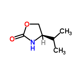 (R)-(+)-4-Isopropyl-2-oxazolidinone structure