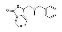 3-[[benzyl(methyl)amino]methyl]-3H-2-benzothiophen-1-one Structure