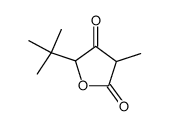 5-tert-butyl-3-methyl-furan-2,4-dione Structure