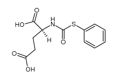 N-phenylsulfanylcarbonyl-L-glutamic acid Structure