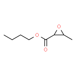 2,3-EPOXBUTYL 2,3-EPOXYBUTYRATE Structure