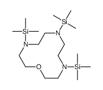 [4,10-bis(trimethylsilyl)-1-oxa-4,7,10-triazacyclododec-7-yl]-trimethylsilane Structure