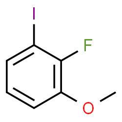 2-Fluoro-1-iodo-3-methoxybenzene Structure