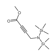 Methyl-4-N,N-bis(trimethylsilyl)amino but-2-ynoate结构式