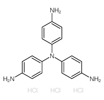 N1,N1-双(4-氨苯基)苯-1,4-二胺 三盐酸盐结构式