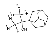 2-(1-adamantyl)-2-propanol-d6结构式