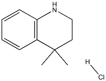 1,2,3,4-四氢化-4,4-二甲基喹啉盐酸盐结构式