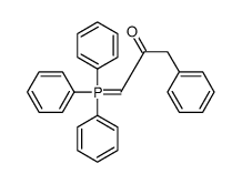 1-phenyl-3-(triphenyl-λ5-phosphanylidene)propan-2-one结构式