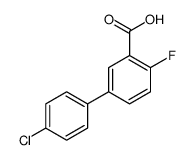 4-氯-4-氟-[1,1-联苯]-3-羧酸结构式