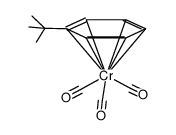 tricarbonyl(η(6)-tert-butylbenzene)chromium结构式