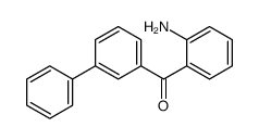 (2-aminophenyl)-(3-phenylphenyl)methanone结构式