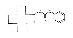 O-cyclododecyl O-phenyl thionocarbonate Structure