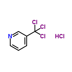 3-(trichloromethyl)pyridine hydrochloride Structure