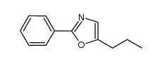 2-phenyl-5-propyloxazole结构式