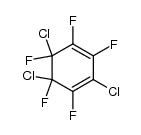 2,5,6-Trichloropentafluoro-1,3-cyclohexadiene Structure