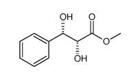 (2R,3S)-(+)-2,3-二羟基-3-苯基丙酸甲酯结构式
