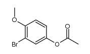4-methoxyphenyl acetate结构式