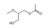 (S)-(+)-1-O-ACETYL-2-O-METHYLGLYCEROL Structure