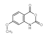 7-甲氧基-2H-3,1-苯并噁嗪-2,4(1H)-二酮结构式