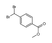 4-二溴甲基苯甲酸甲酯结构式