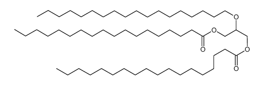 β-O-Octadecyl-α,α'-distearoyl-glycerin Structure