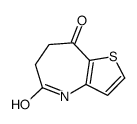 6,7-dihydro-4H-thieno[3,2-b]azepine-5,8-dione结构式