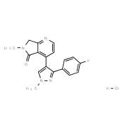 PF-05236216 hydrochloride结构式