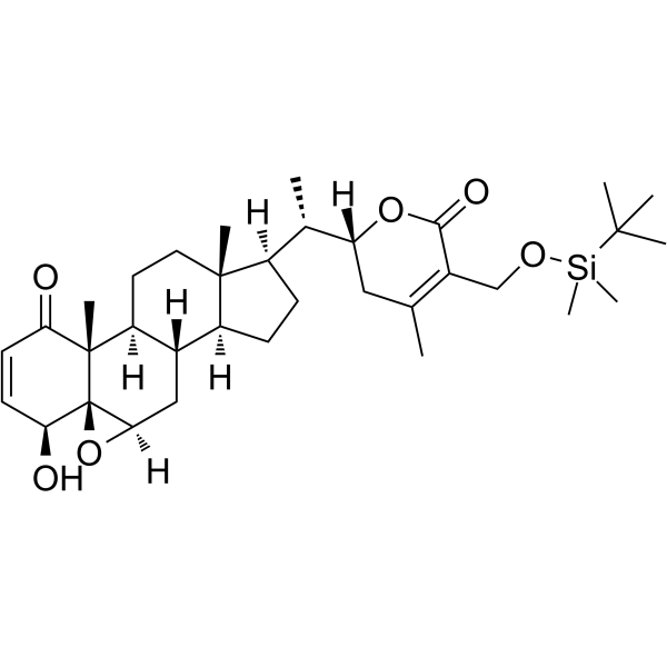 27-O-(tert-Butyldimethylsilyl)withaferin A Structure