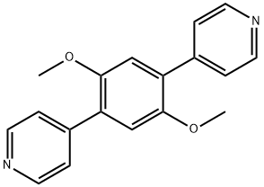 1,4-二吡啶-2,5-二甲氧基苯结构式
