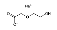 sodium 2-(2-hydroxyethoxy)acetate Structure