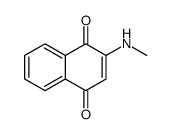 2-(methylamino)naphthalene-1,4-dione结构式