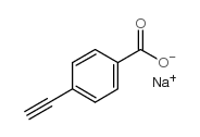 4-乙炔基苯甲酸钠结构式