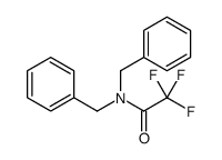 N,N-dibenzyl-2,2,2-trifluoroacetamide Structure