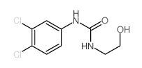 Urea,N-(3,4-dichlorophenyl)-N'-(2-hydroxyethyl)-结构式