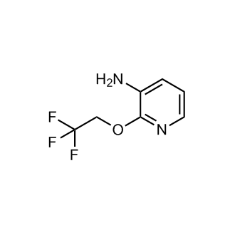 2-(2,2,2-三氟乙氧基)吡啶-3-胺结构式