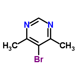 5-Bromo-4,6-dimethylpyrimidine Structure
