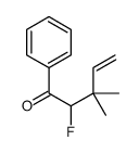 4-Penten-1-one, 2-fluoro-3,3-dimethyl-1-phenyl- (9CI) Structure