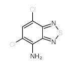 2,1,3-Benzothiadiazol-4-amine,5,7-dichloro- Structure